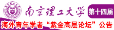 白虎逼靠逼网站南京理工大学第十四届海外青年学者紫金论坛诚邀海内外英才！